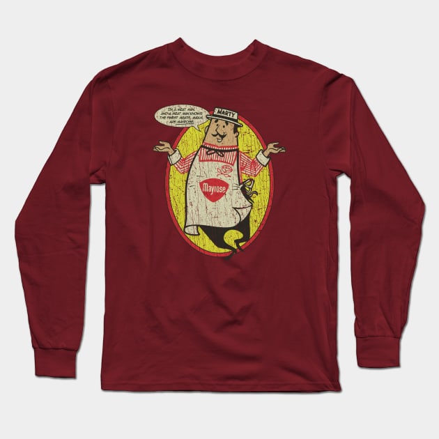 Marty Mayrose The Meat Man 1967 Long Sleeve T-Shirt by JCD666